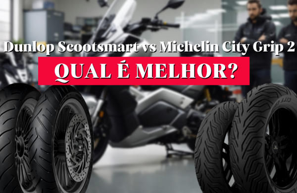 Dunlop Scootsmart vs Michelin City Grip 2. Qual é o melhor?